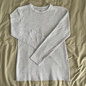 Basic waffle cut t shirt